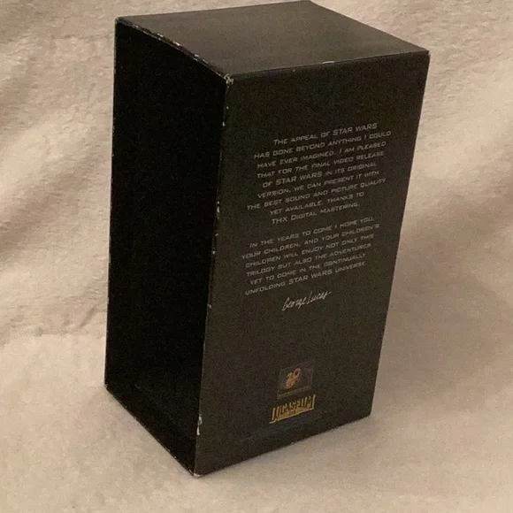 Star Wars Trilogy VHS Boxed Set ~ Tested ~ THX Remastered ~ Nice - Picture 15 of 16